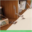 Ver imagem 4 de Painel Para Tv Ate 65 Polegadas Kiara Casa 812 Nature Off White