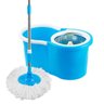 Kit 3 Peças Esfregão Mop Azul + Mini Varal Roupa Intima + Prendedores - 4