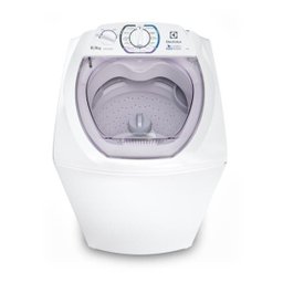 Lavadora de Roupas Electrolux Top Load Turbo Agitação 8,5kg Branca 127V LT09E - 2 Lavadora de Roupas Electrolux Top Load Turbo Agitação 8,5kg Branca 127V LT09E - 2