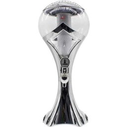 Torre Chopp Chopeira Resfriador Iluminada Conserva A Cerveja Gelada Prateada - 3