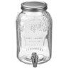 Kit Cozinha Suqueira 4 Litros + Açucareiro Inox com Colher + Colher Longa Mexedor + 2 Bandejas - 3