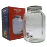 Kit Cozinha Suqueira 4 Litros + Açucareiro Inox com Colher + Colher Longa Mexedor + 2 Bandejas - 5