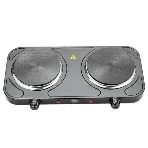 Fogão Elétrico 2 Boca 127 Volts 2000 Watts Fg-101 Preto - 26603 - Kian