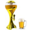 Torre Chopp Chopeira Resfriador Iluminada Conserva A Cerveja Gelada Dourada - 1