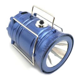 Lampião Led Lanterna Recarregavel Eletrico Solar Camping - 4