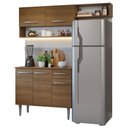 Ver imagem 3 de Armário de Cozinha Compacta 165cm Rustic Emilly Madesa 08