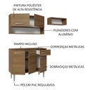 Ver imagem 5 de Armário de Cozinha Compacta 165cm Rustic Emilly Madesa 08