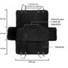 Capa Pet Dobravel Impermeavel Protetora Caes Gatos para Bancos de Carros - 3