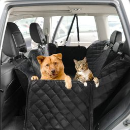 Capa Pet Dobravel Impermeavel Protetora Caes Gatos para Bancos de Carros - 1