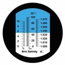 Ver imagem 7 de Refratômetro Salinidade Portátil Brix 0-10%