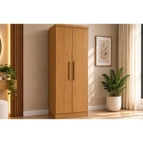 Guarda Roupa Modulado Casal 2PTAS Rizon Cinamomo N. Horizonte
