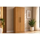 Ver imagem 1 de Guarda Roupa Modulado Casal 2PTAS Rizon Cinamomo N. Horizonte
