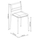 Ver imagem 3 de Conjunto 2 Banquetas Trevisan Carraro