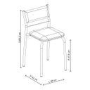 Ver imagem 3 de Conjunto 2 Banquetas Trevisan Carraro