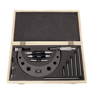 Micrometro Externo com Batentes Intercambiáveis 0-150mm Zaas 02