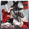 Serra de Esquadria 1600w TC-MS 2513 L Einhell - 2