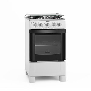 Fogão 4 Bocas Star Clean Itatiaia 