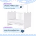 Ver mais imagens de Berço Mini Cama com Colchão e Suporte Mosquiteiro Ternura Compact 100% MDF