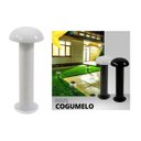Ver imagem 1 de Poste Balizador Luminária Cogumelo Piso Jardim 45cm Branco