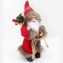 Ver imagem 2 de Boneco Pendente Papai Noel Tradicional Casaco Enfeite 20cm