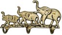 Ver imagem 1 de Porta Chaves Cabide Elefantes Em Bronze Decorações África