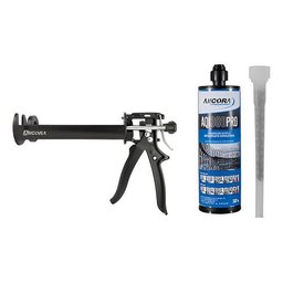 Chumbador Químico Âncora Aqi 380 Pro com Bico+ Aplicador - 1