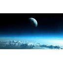 Ver imagem 2 de Papel de Parede Adesivo, Espaço, Lua, Céu