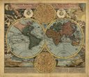 Ver imagem 2 de Papel de Parede Adesivo, Mapa Múndi Antigo Signo