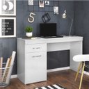 Ver imagem 1 de Escrivaninha Vitoria 1 porta 1 gaveta Branca - Demóbile