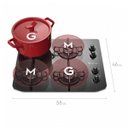 Ver imagem 2 de Cooktop Electrolux 4 Bocas à Gás Superautomático Mesa em Vidro Gc58V Bivolt