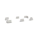 Ver imagem 1 de Multiuso de Cozinha Kit 6 Pés Pvc B111 Branco - Kappesberg