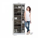 Ver imagem 4 de Sapateira 1 Porta com Espelho 6 Prateleiras Duetto Henn