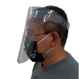 CONJ 3 Máscara Proteção Facial Anti Respingos Transparente MASK MASK PP - 3