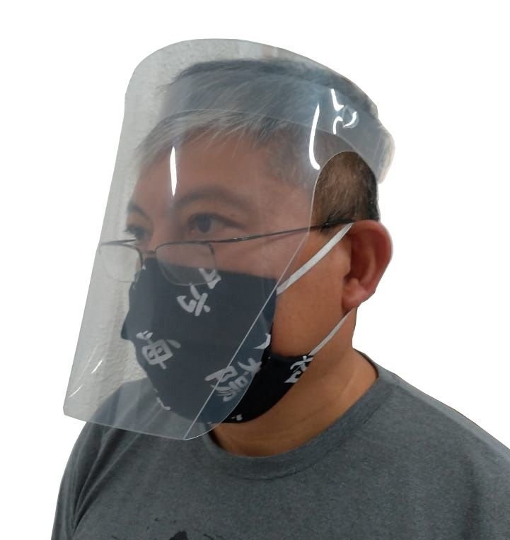 CONJ 3 Máscara Proteção Facial Anti Respingos Transparente MASK MASK PP - 2