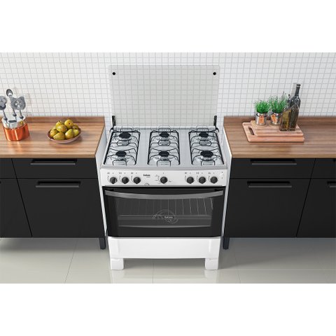 Fogão 6 Bocas Acendimento Automático Waves Itatiaia Bivolt