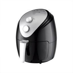 Fritadeira sem Óleo 1270W Fryer Silver Preta Agratto AFV 127v - 5 Fritadeira sem Óleo 1270W Fryer Silver Preta Agratto AFV 127v - 5