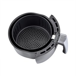 Fritadeira sem Óleo 1270W Fryer Silver Preta Agratto AFV 127v - 9 Fritadeira sem Óleo 1270W Fryer Silver Preta Agratto AFV 127v - 9