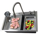 Ver imagem 4 de Cuba Gourmet Premium Completa em Aço Inox 78x45cm com Acessórios - Cub-025 - Stillus Home