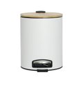 Ver imagem 1 de Lixeira Pedal Bambu Branco Mimo Alx23280