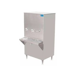 Bebedouro Industrial Coluna 100 Litros 2t 1j Knox Inox Mais Filtro 220v - 1