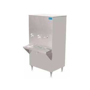 Bebedouro Industrial Coluna 100 Litros 2t 1j Knox Inox Mais Filtro 220v