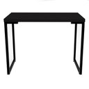 Ver imagem 3 de Mesa para Computador Industrial Preto 120cm Base Metálica Preta - Vallisa Decor