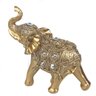 Elefante Decorativo Em Resina Indiano Sabedoria Sorte J200D - 3