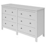 Cômoda Horizontal Maggiore New 6 Gavetas Lopas Branco - 2