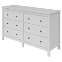 Ver imagem 2 de Cômoda Horizontal Maggiore New 6 Gavetas Lopas Branco