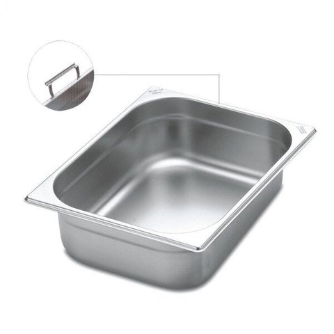 Cuba Gastronômica em Aço Inox 1/2 11l com Alça Tramontina