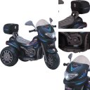 Ver imagem 2 de Moto Eletrica Biemme Sprint Turbo 12v com Capacete Preta Boy