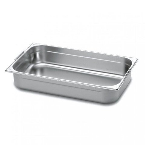 Cuba Gastronômica em Aço Inox 2/1 19L com Alça Tramontina