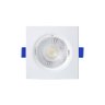 Spot LED Quadrado 3000K para Embutir-Blumenau-80263004 - 1