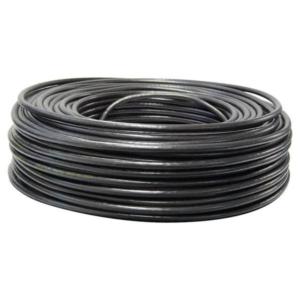 Cabo Coaxial Cabletech RGE-06 75R 60% EL X-100 Metros Preto ...